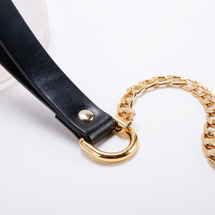 UPKO Leather Choker BDSM