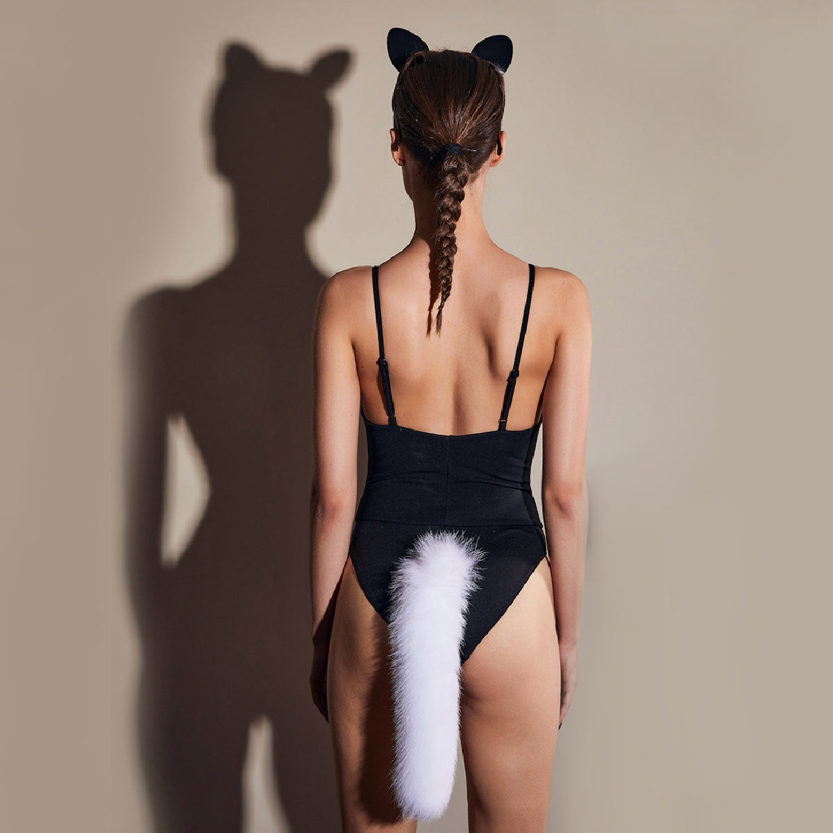 UPKO Fox Fur Tail Small Butt Plug