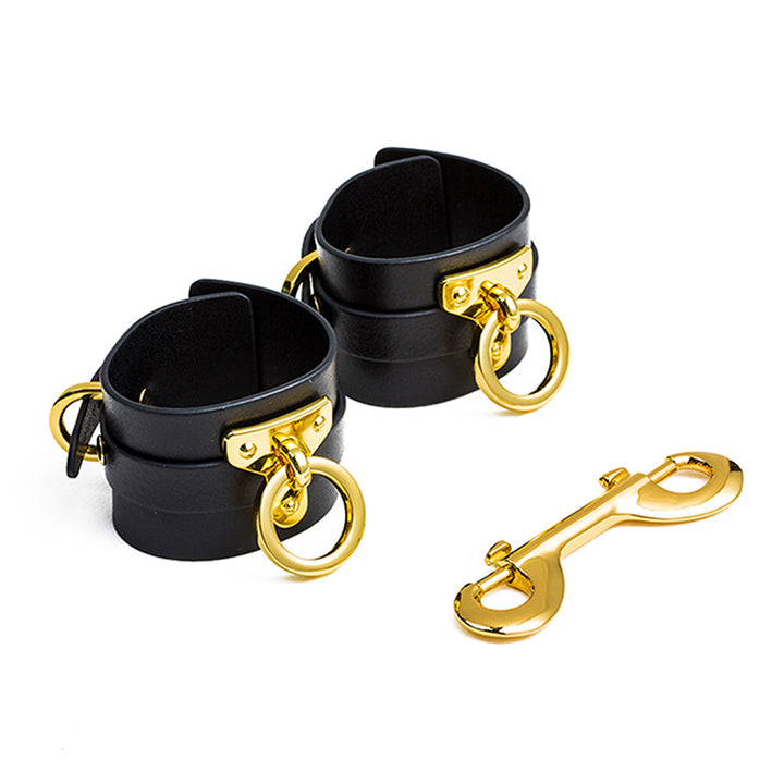 UPKO BDSM Leather Handcuffs/Ankle cuffs