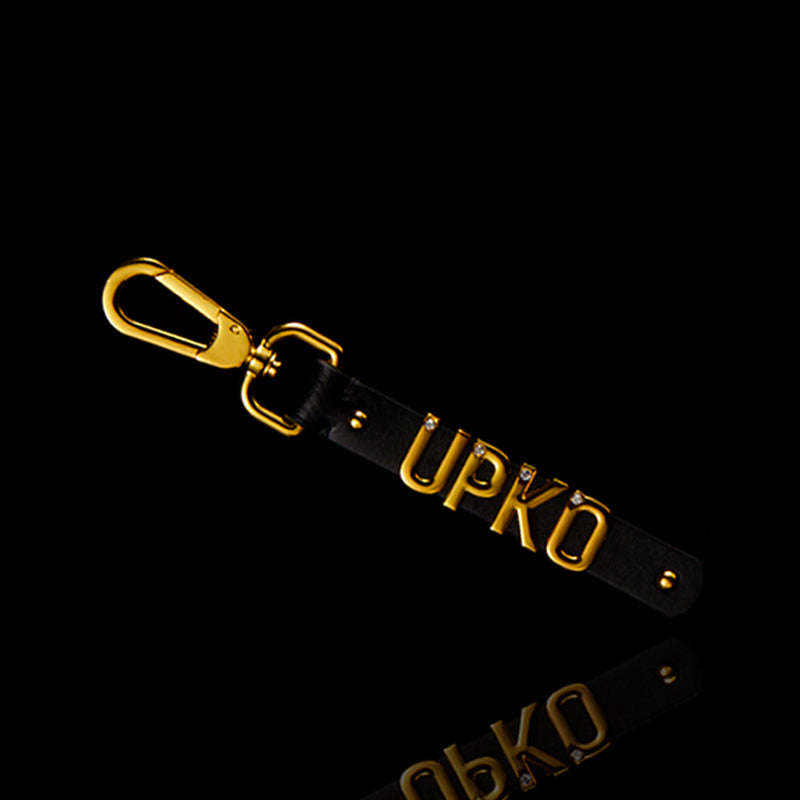 UPKO Your Name Leather Tag